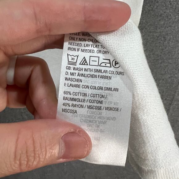 Studio Park x Jane Treacy Lightweight Shrug White, Medium - Picture 11 of 11